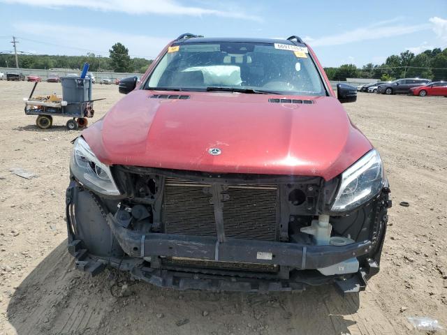 4JGDA5HB9JB082264 - 2018 MERCEDES-BENZ GLE 350 4MATIC RED photo 5