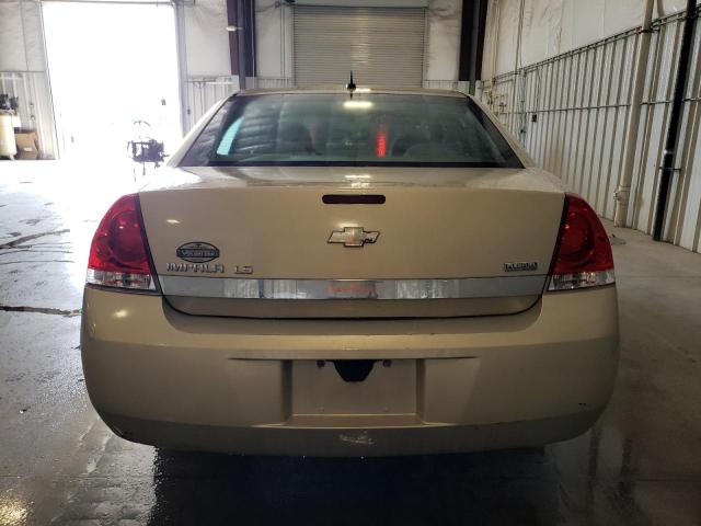 2G1WB57K091285592 - 2009 CHEVROLET IMPALA LS TAN photo 6