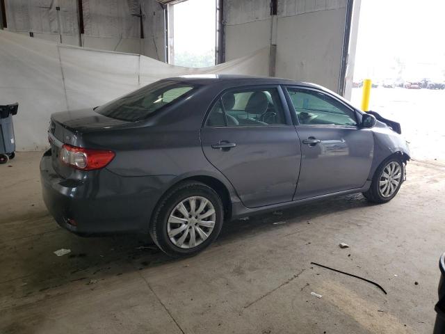 JTDBU4EE3DJ122070 - 2013 TOYOTA COROLLA BASE Szary zdjęcie 3
