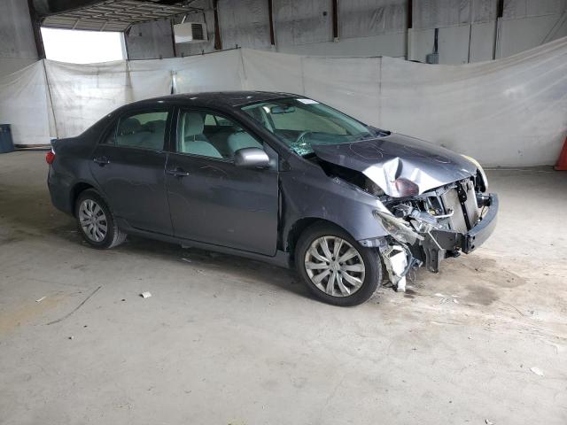 JTDBU4EE3DJ122070 - 2013 TOYOTA COROLLA BASE Szary zdjęcie 4