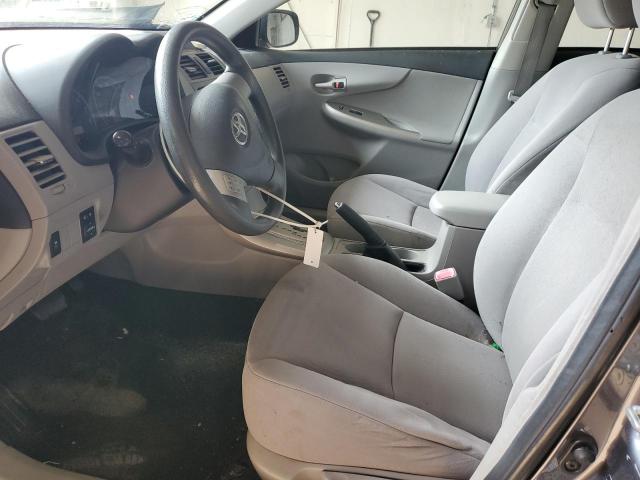 JTDBU4EE3DJ122070 - 2013 TOYOTA COROLLA BASE Szary zdjęcie 7