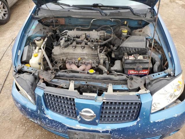 3N1CB51A24L560268 - 2004 NISSAN SENTRA 1.8S BLUE photo 11