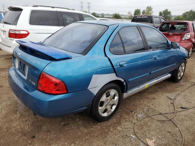 3N1CB51A24L560268 - 2004 NISSAN SENTRA 1.8S BLUE photo 3