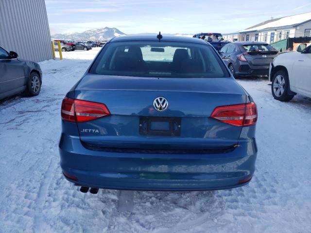 3VW2K7AJ5FM283601 - 2015 VOLKSWAGEN JETTA BASE 蓝色 照片 6