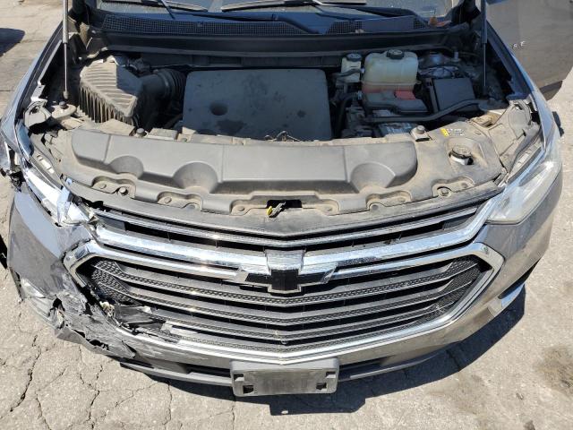 1GNERHKWXKJ284902 - 2019 CHEVROLET TRAVERSE LT Gris photo 12