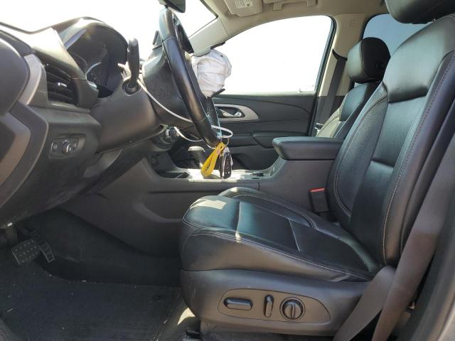 1GNERHKWXKJ284902 - 2019 CHEVROLET TRAVERSE LT Gris photo 7