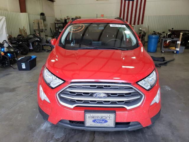 MAJ3S2GE2MC453664 - 2021 FORD ECOSPORT SE Kırmızı fotoğraf 5