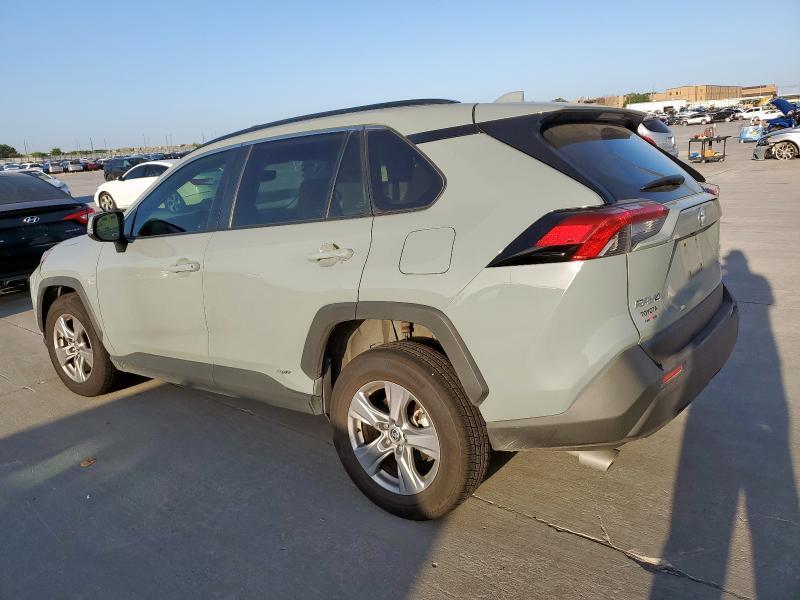 JTMRWRFV6ND154077 - 2022 TOYOTA RAV4 XLE GREEN photo 2