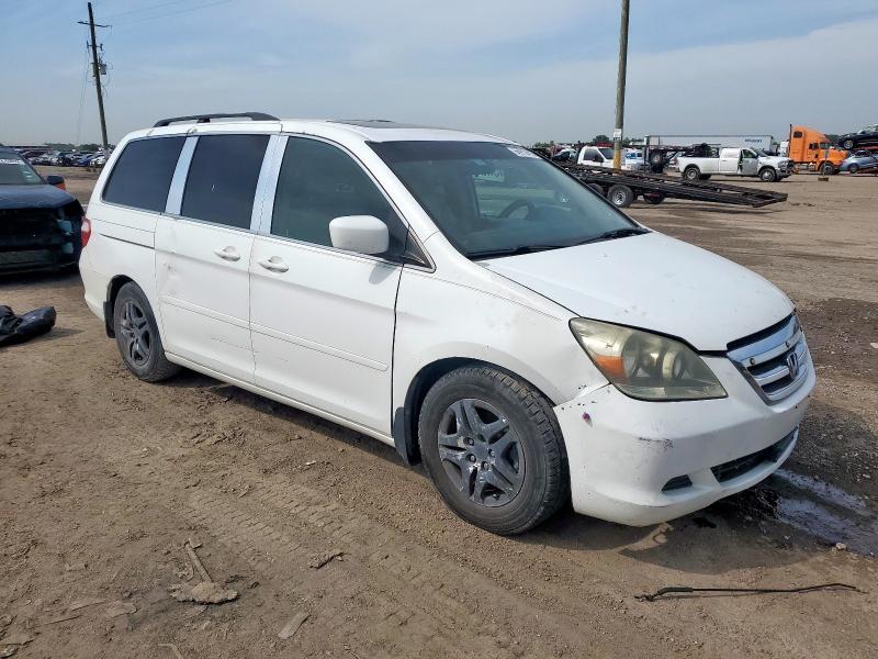5FNRL38746B444459 - 2006 HONDA ODYSSEY EXL Weiß Foto 4