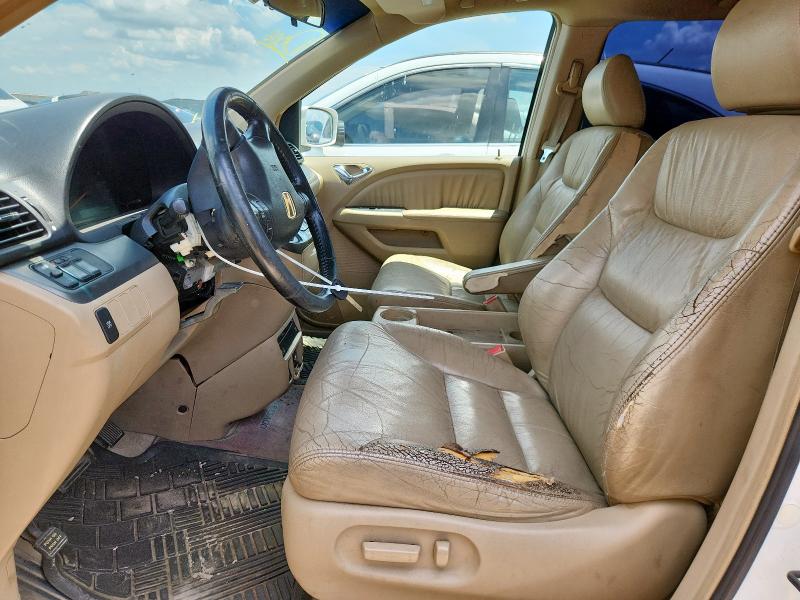 5FNRL38746B444459 - 2006 HONDA ODYSSEY EXL Weiß Foto 7