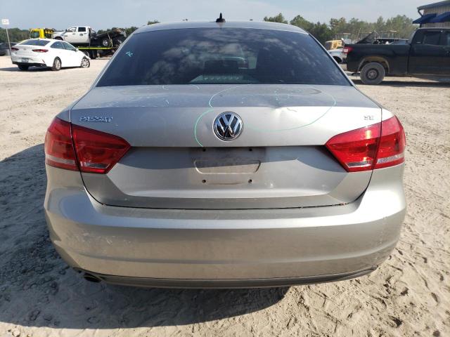 1VWBP7A33CC014884 - 2012 VOLKSWAGEN PASSAT SE SILVER photo 6