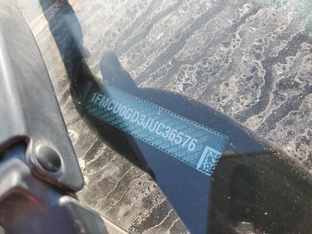 1FMCU0GD3JUC36576 - 2018 FORD ESCAPE SE Srebrny zdjęcie 14