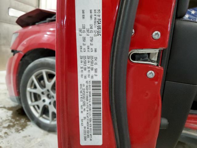 3C4PDDEG8GT192992 - 2016 DODGE JOURNEY R/T RED photo 13