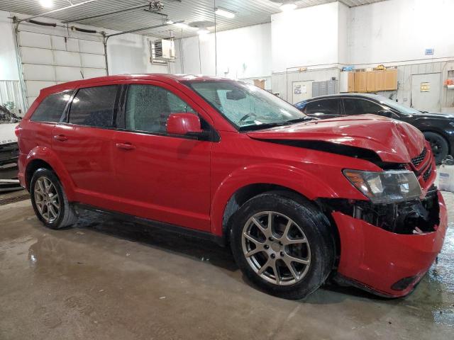 3C4PDDEG8GT192992 - 2016 DODGE JOURNEY R/T RED photo 4