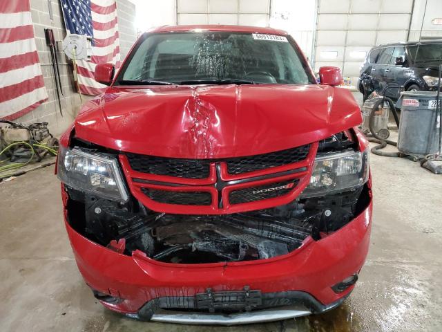 3C4PDDEG8GT192992 - 2016 DODGE JOURNEY R/T RED photo 5