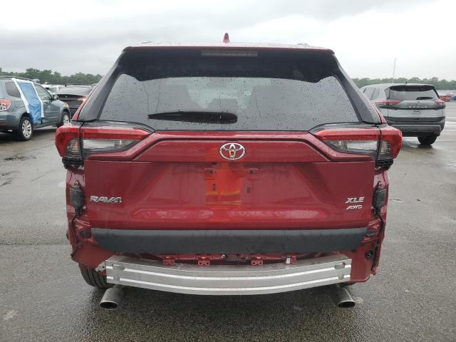 2T3P1RFV8RW463757 - 2024 TOYOTA RAV4 XLE RED photo 6