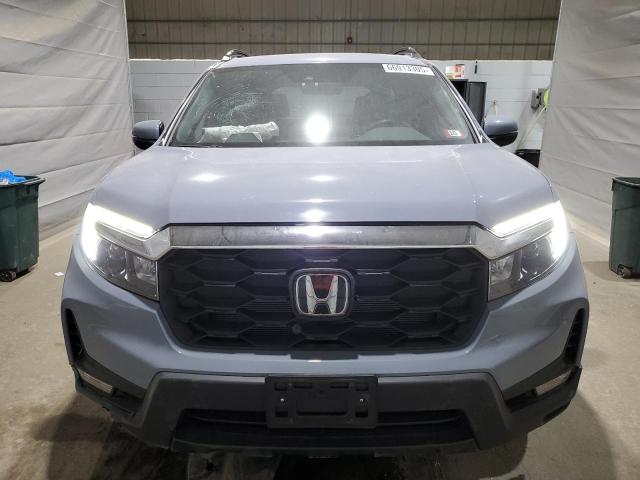5FNYF8H56PB031149 - 2023 HONDA PASSPORT EXL Blau Foto 5