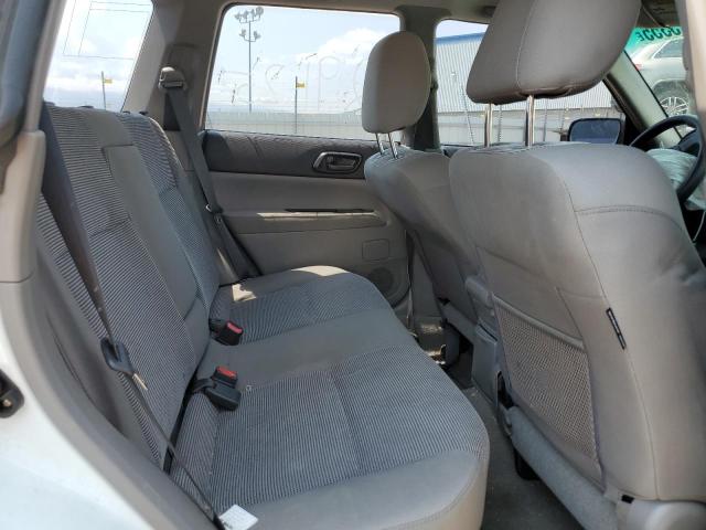 JF1SG63656H709224 - 2006 SUBARU FORESTER 2.5X WHITE photo 10