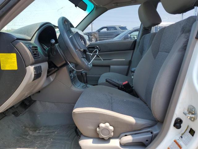 JF1SG63656H709224 - 2006 SUBARU FORESTER 2.5X WHITE photo 7