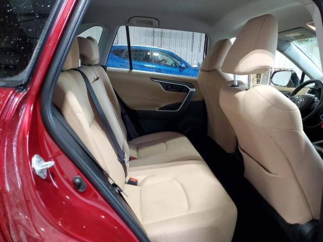 JTMG1RFV7KJ007530 - 2019 TOYOTA RAV4 LE მუქწითელი ფოტო 11