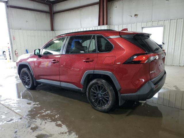 JTMG1RFV7KJ007530 - 2019 TOYOTA RAV4 LE მუქწითელი ფოტო 2