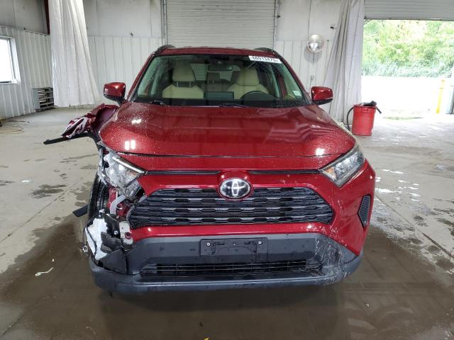 JTMG1RFV7KJ007530 - 2019 TOYOTA RAV4 LE მუქწითელი ფოტო 5