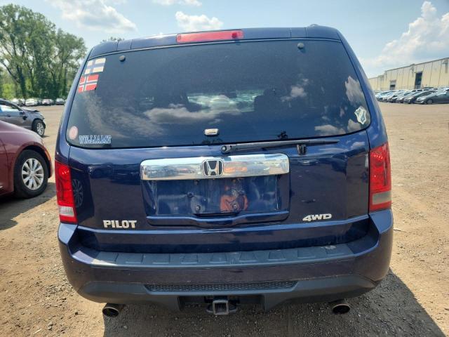 5FNYF4H53DB052352 - 2013 HONDA PILOT EXL Mavi foto 6