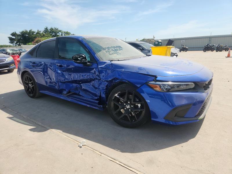 2HGFE1E52RH475018 - 2024 HONDA CIVIC SI BLUE photo 4