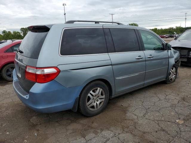 5FNRL384X6B026364 - 2006 HONDA ODYSSEY EX BLUE photo 3