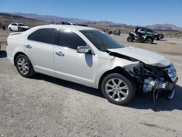 3FAHP0JA3BR106828 - 2011 FORD FUSION SEL WHITE photo 4