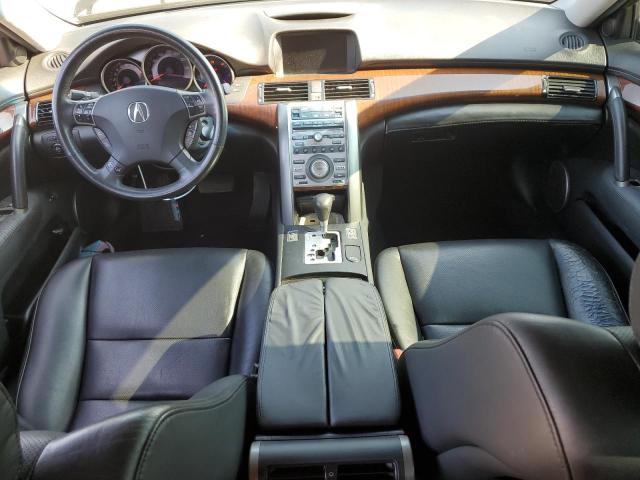 JH4KB16556C008287 - 2006 ACURA RL BLACK photo 8
