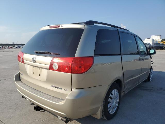 5TDZK23C58S216034 - 2008 TOYOTA SIENNA CE GOLD photo 3