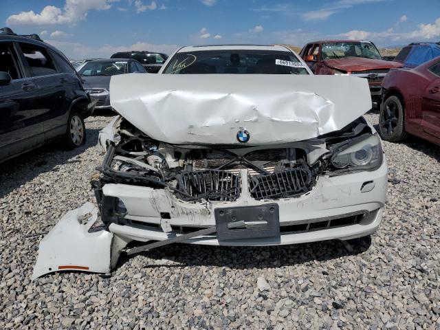 WBAKC8C59AC430600 - 2010 BMW 750 LI XDRIVE WHITE photo 5