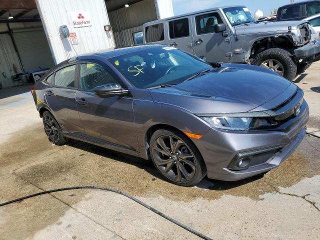 19XFC2F80KE046139 - 2019 HONDA CIVIC SPORT CHARCOAL photo 4