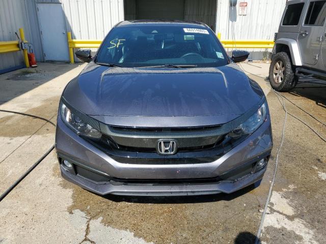 19XFC2F80KE046139 - 2019 HONDA CIVIC SPORT CHARCOAL photo 5