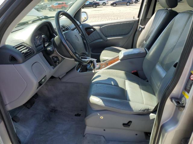 4JGAB54E43A383002 - 2003 MERCEDES-BENZ ML 320 SILVER photo 7