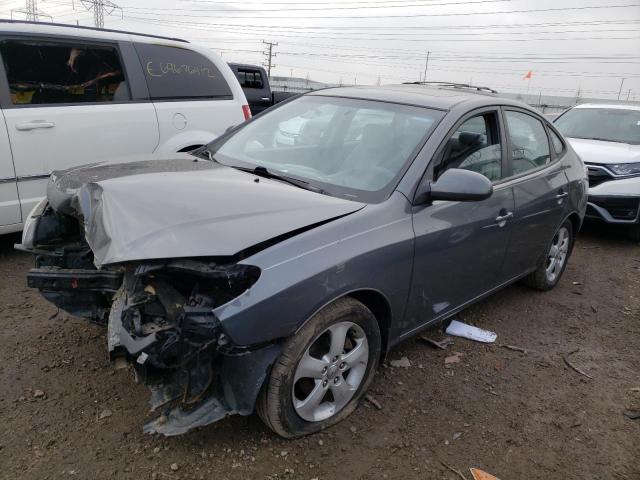 KMHDU46D29U598083 - 2009 HYUNDAI ELANTRA GLS GRAY photo 1