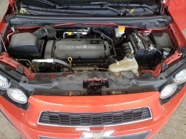 1G1JB6SH7D4126593 - 2013 CHEVROLET SONIC LS 橙色 照片 11