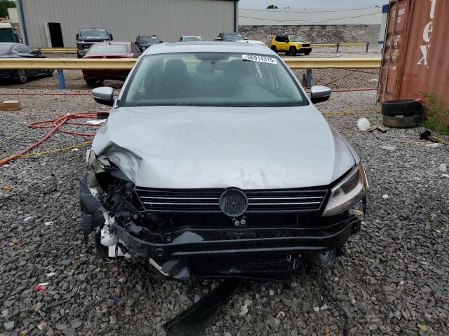 3VWLX7AJ9BM326384 - 2011 VOLKSWAGEN JETTA SEL SILVER photo 5