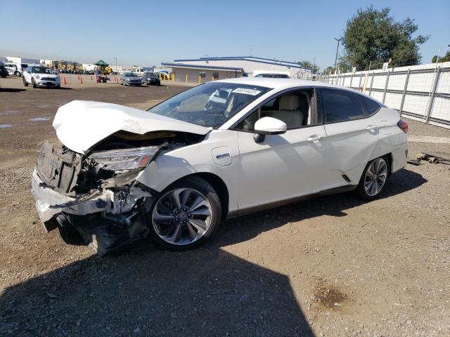 JHMZC5F14JC023372 - 2018 HONDA CLARITY WHITE photo 1