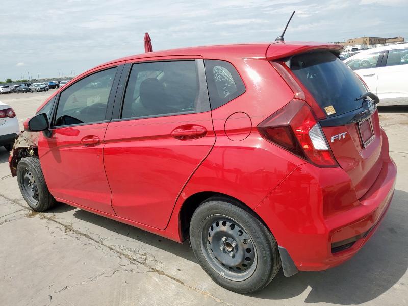 3HGGK5H4XKM739200 - 2019 HONDA FIT LX წითელი ფოტო 2