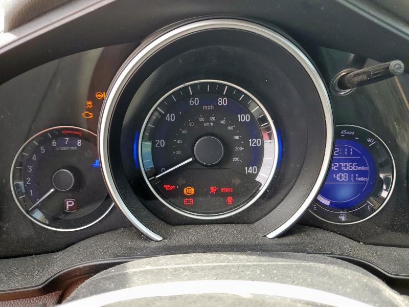 3HGGK5H4XKM739200 - 2019 HONDA FIT LX წითელი ფოტო 9