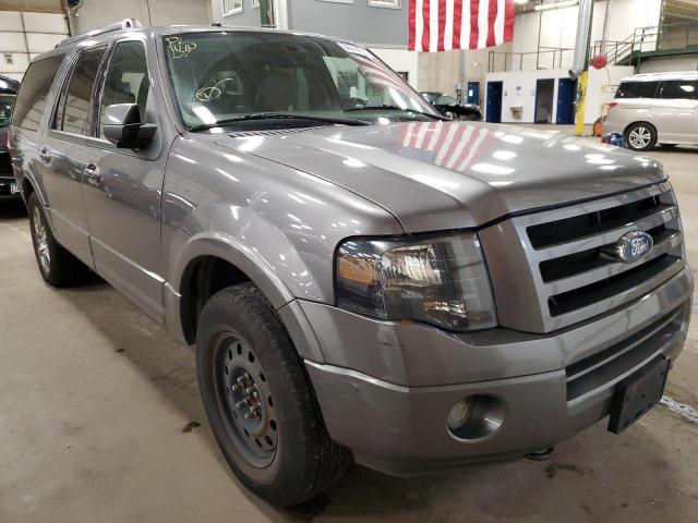 1FMJK2A51AEA53732 - 2010 FORD EXPEDITION EL LIMITED GRAY photo 1