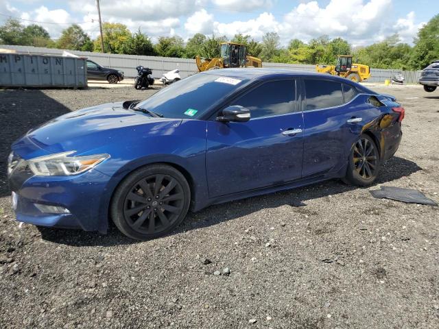 1N4AA6AP1GC438895 - 2016 NISSAN MAXIMA 3.5S BLUE photo 1