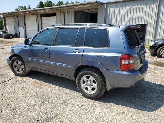 JTEGD21A170160643 - 2007 TOYOTA HIGHLANDER BLUE photo 2