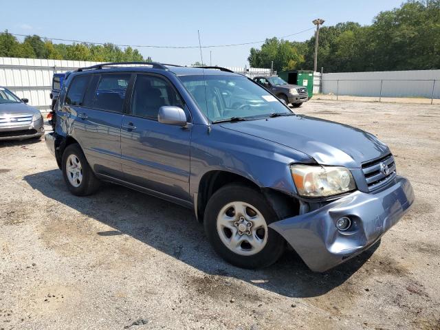 JTEGD21A170160643 - 2007 TOYOTA HIGHLANDER BLUE photo 4