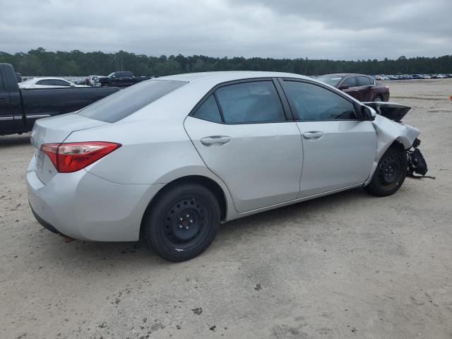 2T1BURHE7KC217720 - 2019 TOYOTA COROLLA L ვერცხლისფერი ფოტო 3