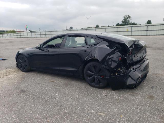 5YJSA1E65RF541150 - 2024 TESLA MODEL S BLACK photo 2