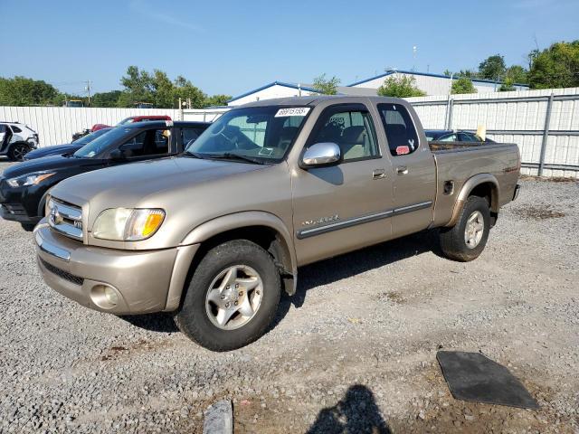 5TBRT34123S348735 - 2003 TOYOTA TUNDRA ACCESS CAB SR5 TAN photo 1