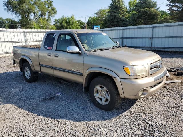 5TBRT34123S348735 - 2003 TOYOTA TUNDRA ACCESS CAB SR5 TAN photo 4